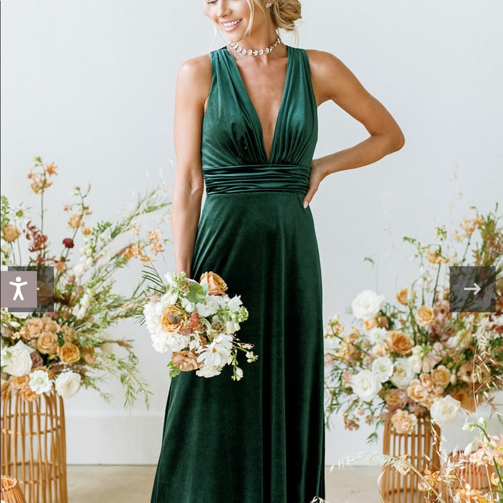 Revelry Dylan Velvet Maxi Dress